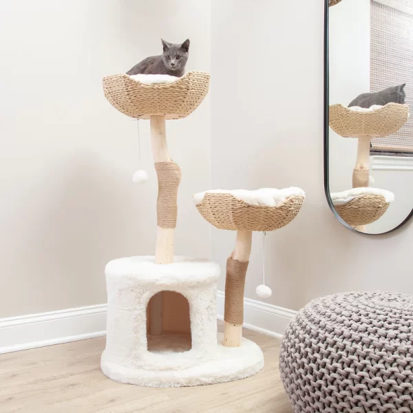 Premium Cat Tree - The Bungalow Cat Tree - Image 9